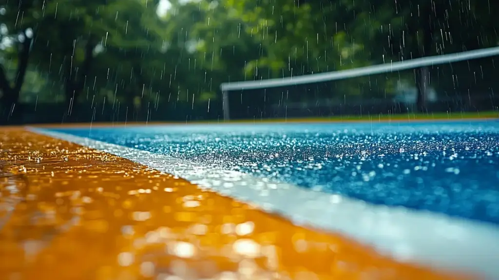 tennis court crack prevention