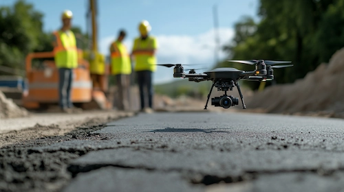 Drones and AI for Surface Inspections