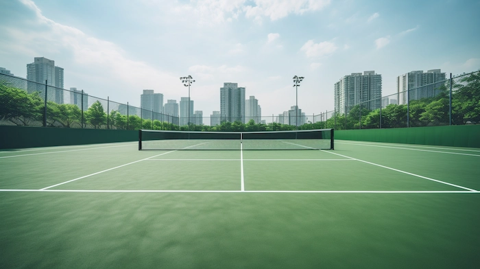polypave tennis court